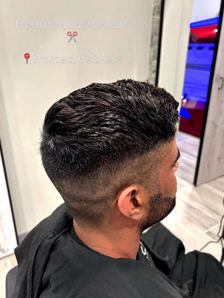 Fresh cut at Bronzed
