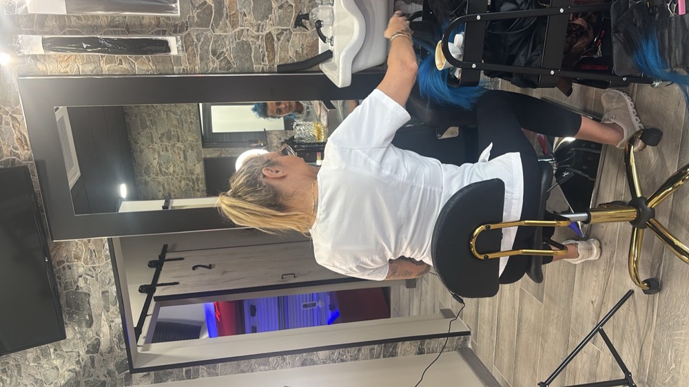 In the chair at Bronzed