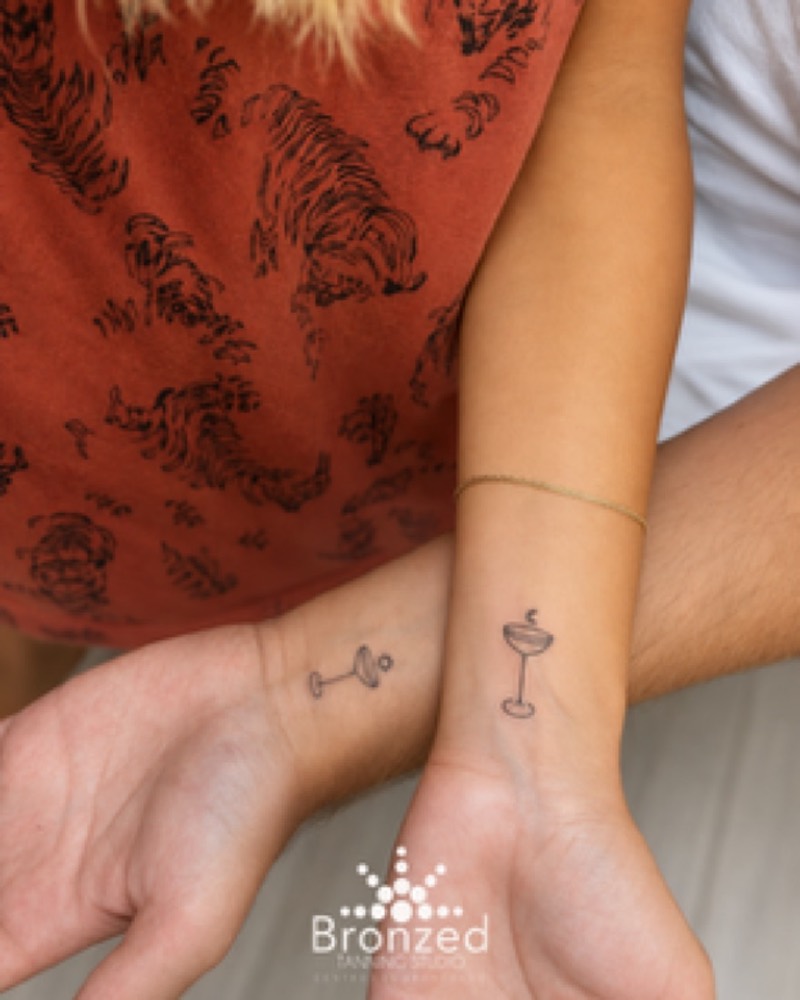 Tattoo work at Bronzed
